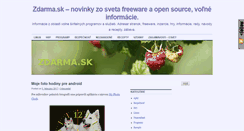 Desktop Screenshot of katalog.zdarma.sk