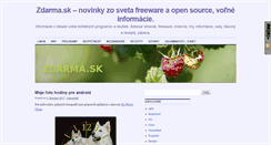 Desktop Screenshot of bazaroblecenia.zdarma.sk